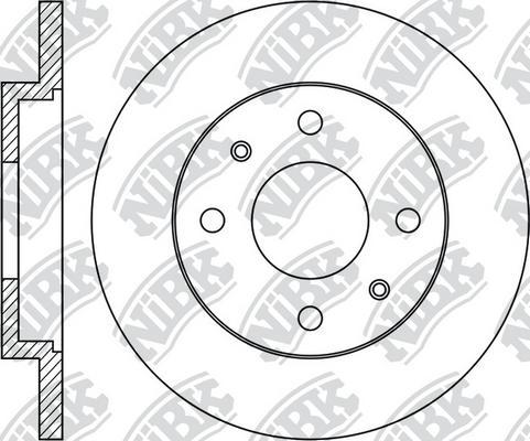 NiBK RN1961 - Disque de frein cwaw.fr