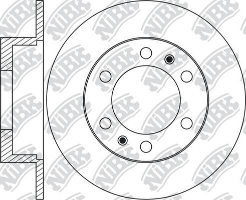 NiBK RN1914 - Disque de frein cwaw.fr