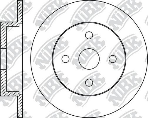 NiBK RN1925 - Disque de frein cwaw.fr