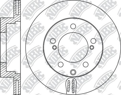 NiBK RN1975 - Disque de frein cwaw.fr