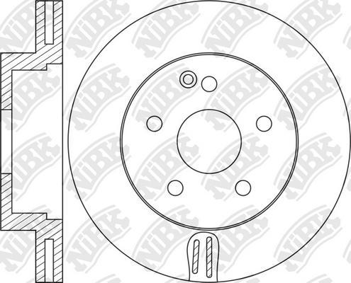 NiBK RN1463 - Disque de frein cwaw.fr