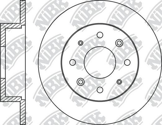 NiBK RN1047 - Disque de frein cwaw.fr