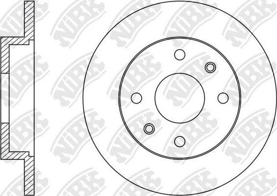 NiBK RN1000 - Disque de frein cwaw.fr