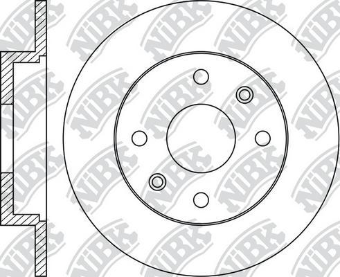 NiBK RN1003 - Disque de frein cwaw.fr