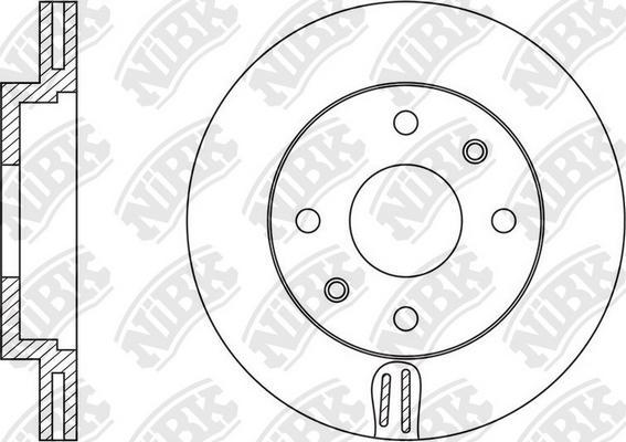 NiBK RN1002 - Disque de frein cwaw.fr