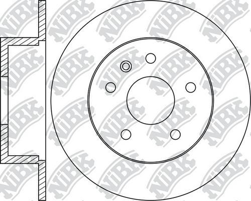 NiBK RN1080 - Disque de frein cwaw.fr