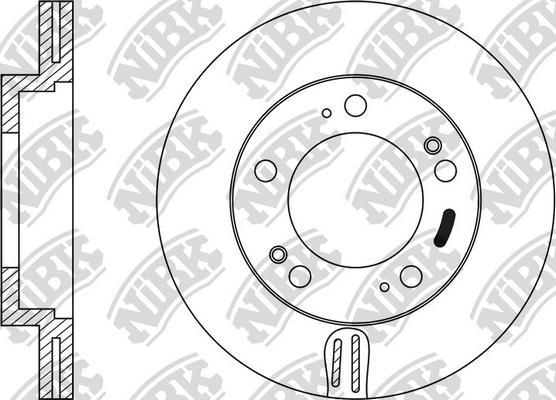 NPS K330A03 - Disque de frein cwaw.fr