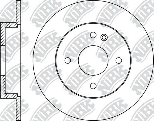 NiBK RN1161 - Disque de frein cwaw.fr