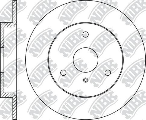 NiBK RN1133 - Disque de frein cwaw.fr