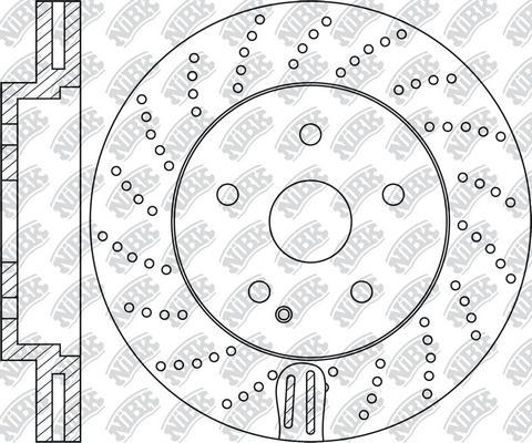 NiBK RN1835DSET - Disque de freins de haute performance cwaw.fr