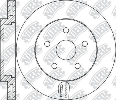 NiBK RN1837 - Disque de frein cwaw.fr