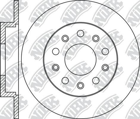 NiBK RN1871 - Disque de frein cwaw.fr