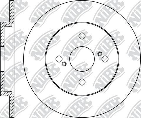 NiBK RN1310 - Disque de frein cwaw.fr