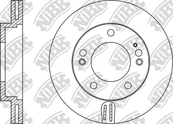 NiBK RN1313 - Disque de frein cwaw.fr