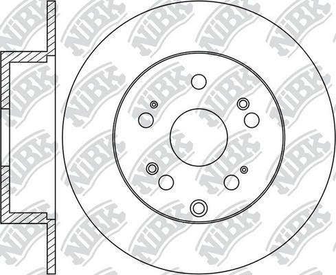 NiBK RN1259 - Disque de frein cwaw.fr