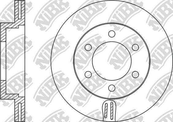 NiBK RN1220 - Disque de frein cwaw.fr