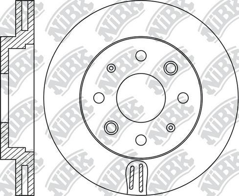 NiBK RN1799 - Disque de frein cwaw.fr