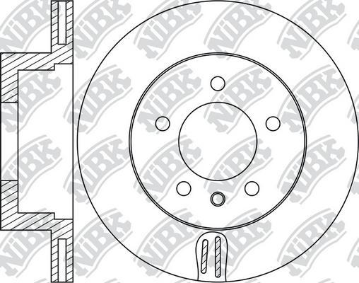 NiBK RN1722 - Disque de frein cwaw.fr