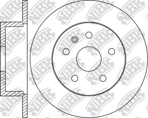 NiBK RN1771 - Disque de frein cwaw.fr