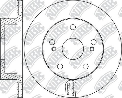 NiBK RN2008 - Disque de frein cwaw.fr