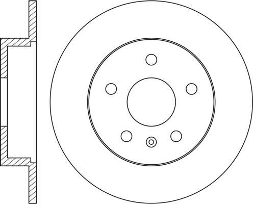 NiBK RN2089 - Disque de frein cwaw.fr