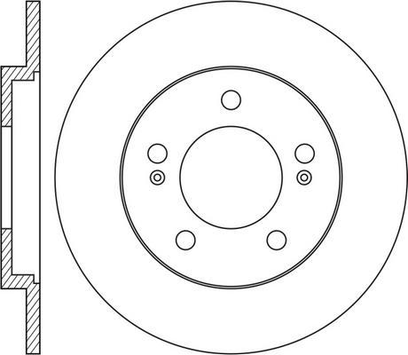 NiBK RN2086 - Disque de frein cwaw.fr