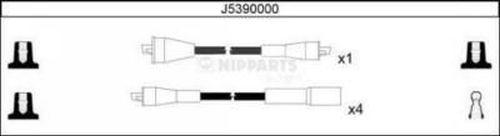 Nipparts J5390000 - Kit de câbles d'allumage cwaw.fr