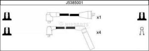 Nipparts J5385001 - Kit de câbles d'allumage cwaw.fr