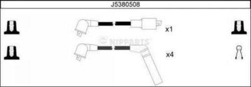 Nipparts J5380508 - Kit de câbles d'allumage cwaw.fr