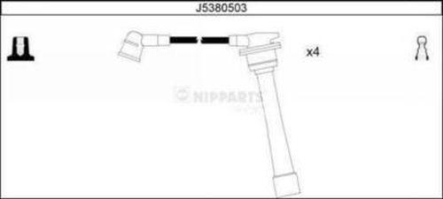 Nipparts J5380503 - Kit de câbles d'allumage cwaw.fr