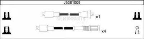 Nipparts J5381009 - Kit de câbles d'allumage cwaw.fr