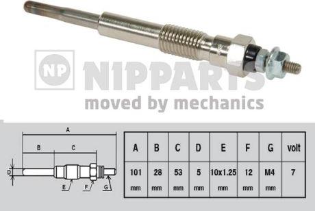 Nipparts J5712000 - Bougie de préchauffage cwaw.fr