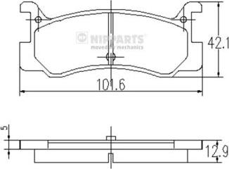 Valeo 606486 - Kit de plaquettes de frein, frein à disque cwaw.fr