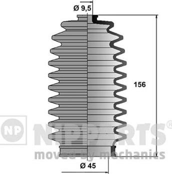 Nipparts J2844004 - Jeu de joints-soufflets, direction cwaw.fr