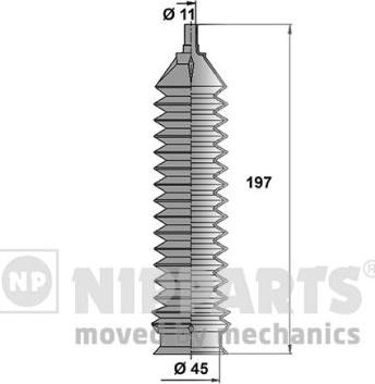 Nipparts J2840902 - Jeu de joints-soufflets, direction cwaw.fr