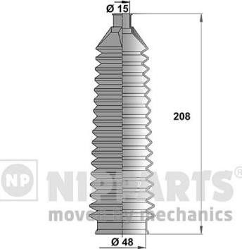 Nipparts J2840501 - Jeu de joints-soufflets, direction cwaw.fr