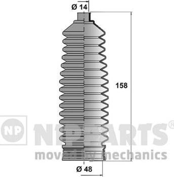 Nipparts J2840302 - Jeu de joints-soufflets, direction cwaw.fr