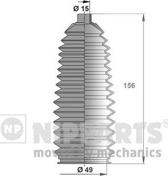 Nipparts J2843012 - Jeu de joints-soufflets, direction cwaw.fr