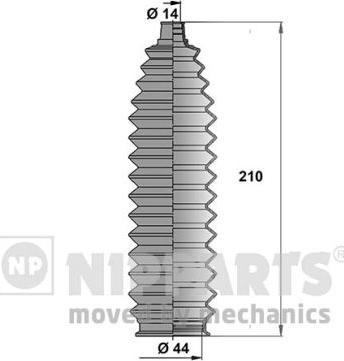 Nipparts J2842006 - Jeu de joints-soufflets, direction cwaw.fr