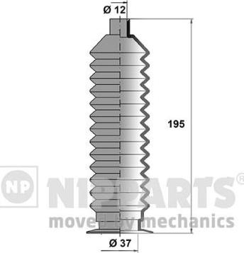 Nipparts J2847003 - Jeu de joints-soufflets, direction cwaw.fr