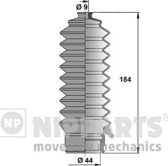 Nipparts J2854000 - Jeu de joints-soufflets, direction cwaw.fr