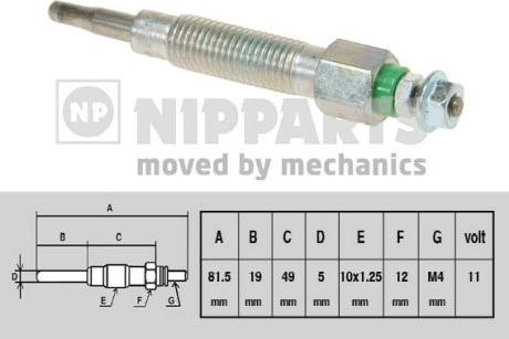 Nipparts N5711032 - Bougie de préchauffage cwaw.fr