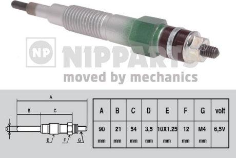 Nipparts N5711029 - Bougie de préchauffage cwaw.fr