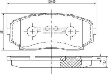 Valeo 671777 - Kit de plaquettes de frein, frein à disque cwaw.fr