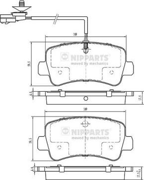 Valeo 302407 - Kit de plaquettes de frein, frein à disque cwaw.fr