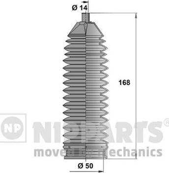 Nipparts N2841026 - Jeu de joints-soufflets, direction cwaw.fr