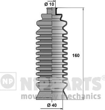 Nipparts N2847011 - Jeu de joints-soufflets, direction cwaw.fr