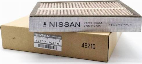 NISSAN B7277-1CA1A - Filtre, air de l'habitacle cwaw.fr