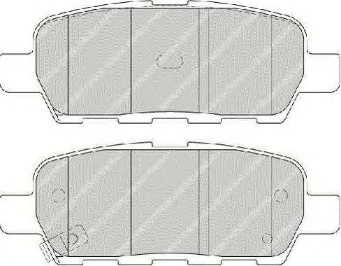 NISSAN D4080-JA01A - Kit d'accessoires, plaquette de frein à disque cwaw.fr