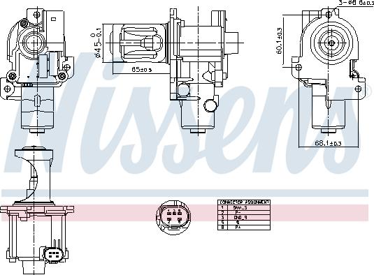 Nissens 98216 - Vanne EGR cwaw.fr